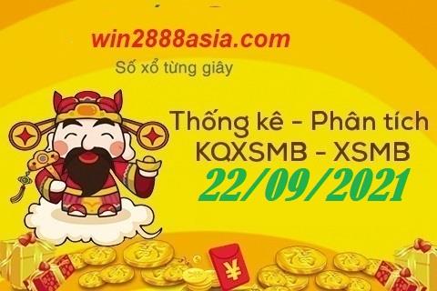 Soi cầu XSMB 22-9-2021 Win2888 Chốt số KQXS Miền Bắc Thứ 4