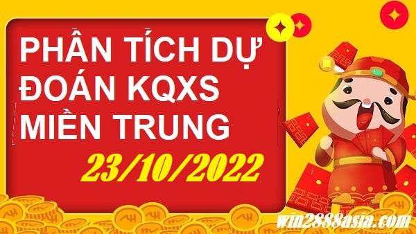 Soi cầu XSMT 23-10-2022 Win2888 Dự đoán Cầu Lô Miền Trung chủ nhật