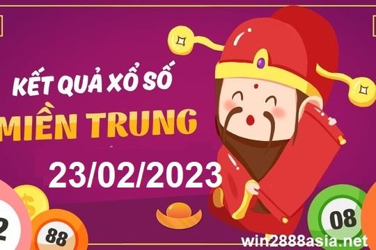 Soi cầu XSMT 23-02-2023 Win2888 Chốt số dàn đề miền trung thứ 5