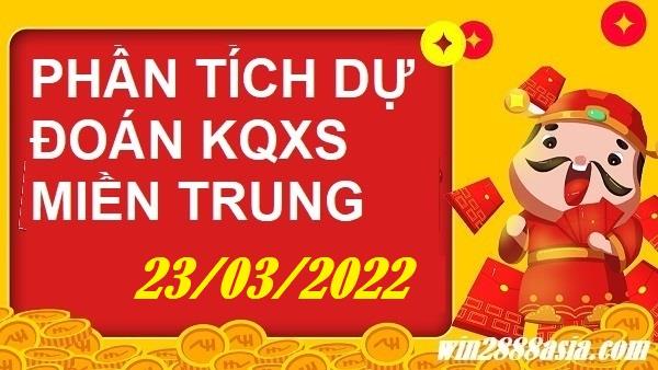 Soi cầu XSMT 23-3-2022 Win2888 Dự đoán Cầu Lô Miền Trung thứ 4