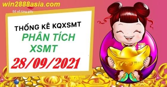 Soi cầu XSMT 28-9-2021 Win2888 Chốt số Dàn Đề Miền Trung thứ 3