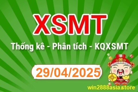 Soi cầu XSMT 29-04-2025 Win2888 Chốt số xổ số miền trung thứ 3