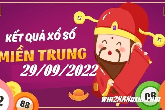 Soi cầu XSMT 29-09-2022 Win2888 Dự đoán cầu lô miền trung thứ 5