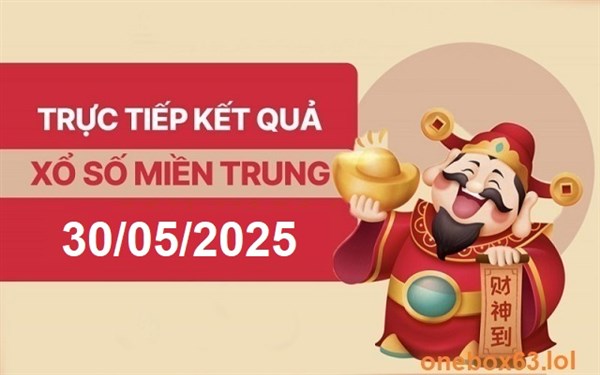 Soi cầu XSMT 30-05-2025 Win2888 Dự đoán Cầu Lô Miền Trung thứ 6