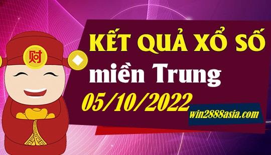 Soi cầu XSMT 05-10-2022 Win2888 Dự đoán Cầu Lô Miền Trung thứ 4