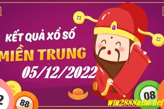 Soi cầu XSMT 05-12-2022 Win2888 Dự đoán cầu lô miền trung thứ 2
