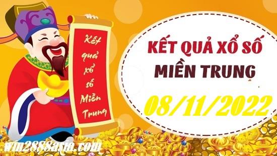 Soi cầu XSMT 08-11-2022 Win2888 Chốt số Lô Đề Miền Trung thứ 3