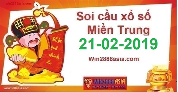 Soi cầu XSMT Win2888 21-2-2019 Dự đoán kqxs mt vip chính xác nhất