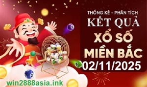 Soi cầu XSMB Win2888 02-11-2025 Dự đoán cầu lô miền bắc chủ nhật