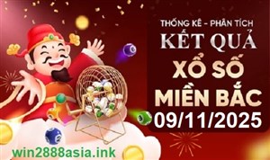 Soi cầu XSMB 09-11-2025 Win2888 Dự đoán cầu lô miền bắc chủ nhật