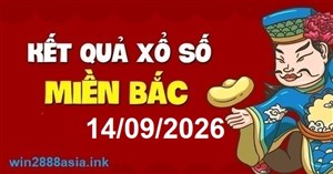 Soi cầu XSMB Win2888 14-09-2026 Dự đoán cầu lô miền bắc thứ 2 