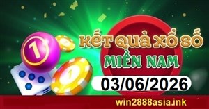 Soi cầu XSMN 03-06-2026 Win2888 Dự đoán cầu lô miền nam thứ 4