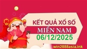 Soi cầu XSMN Win2888 06-12-2025 Chốt số Cầu Đề Miền Nam thứ 7