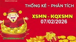 Soi cầu XSMN Win2888 07-02-2026 Chốt số cầu lô miền nam thứ 7