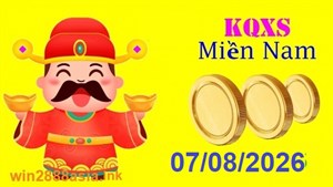 Soi cầu XSMN 07-08-2026 Win2888 Dự đoán xổ số miền nam thứ 6