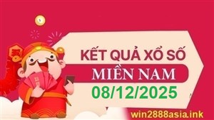 Soi cầu XSMN Win2888 08-12-2025 Dự đoán cầu lô miền nam thứ 2