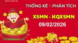 Soi cầu XSMN 09-02-2026 Win2888 Dự đoán Xổ Sô miền Nam VIP