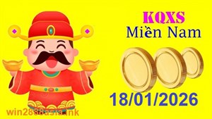 Soi cầu XSMN Win2888 18-01-2026 Dự đoán xổ số miền nam chủ nhật