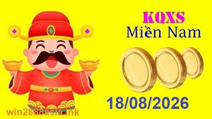 Soi cầu XSMN 18-08-2026 Win2888 Dự đoán KQXS Miền Nam thứ 3