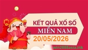 Soi cầu XSMN 20-05-2026 Win2888 Dự đoán cầu lô miền nam thứ 4