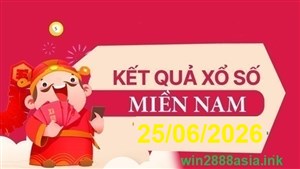 Soi cầu XSMN Win2888 25-06-2026 Dự đoán cầu lô miền nam thứ 5