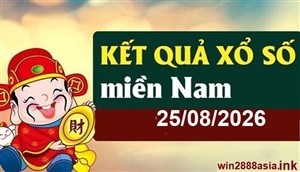 Soi cầu XSMN 25-08-2026 Win2888 Chốt số Xỉu Chủ Miền Nam thứ 3 