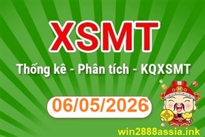 Soi cầu XSMT 06-05-2026 Win2888 Chốt số Dàn Đề Miền Trung Thứ 4