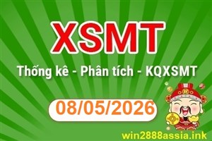 Soi cầu XSMT 08-06-2026 Win2888 Dự đoán Xổ Số Miền Trung thứ 6