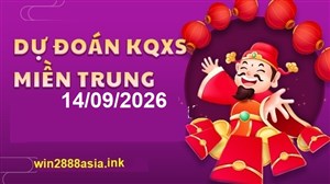 Soi cầu XSMT 14-09-2026 Win2888 Chốt số xổ số miền trung thứ 2