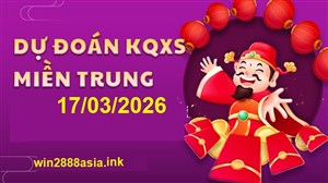 Soi cầu XSMT 17-03-2026 Win2888 Dự đoán xổ số miền trung thứ 3