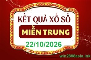 Soi cầu XSMT 22-10-2026 Win2888 Chốt số Cầu Lô Miền Trung thứ 5