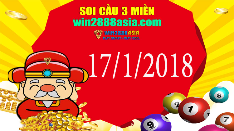 Soi cầu dự đoán kqxsmb ngày 17/1/2018