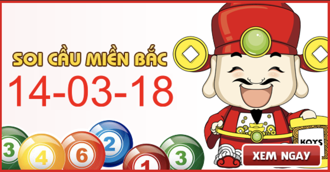 Soi cầu xsmb ngày 14-03-2018